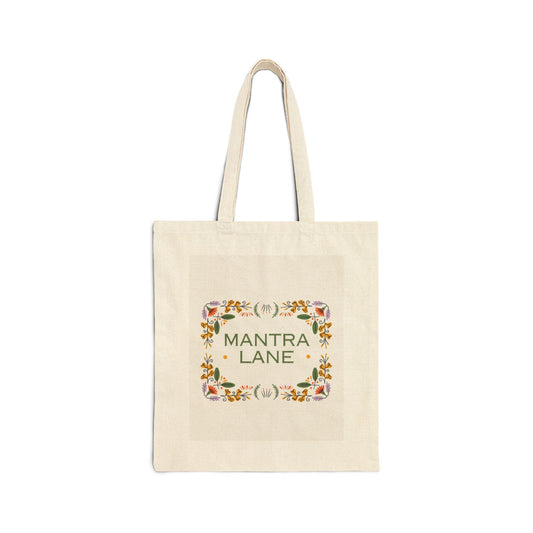 Cotton Canvas Tote Bag